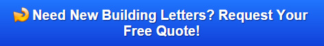 Free quote on building letters in Escondido CA