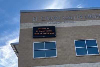 Marquee LED School Signs